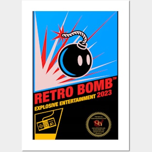 Retro Bomb Posters and Art